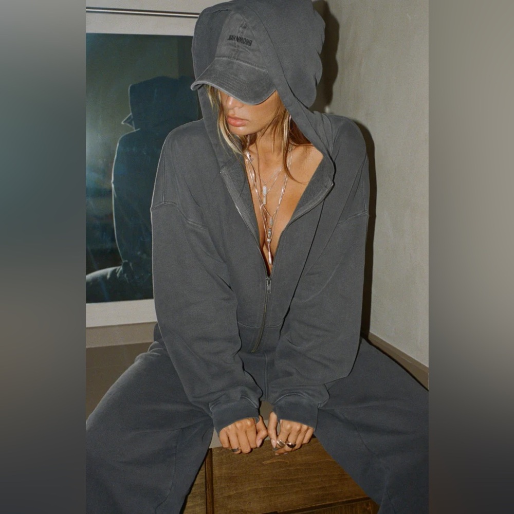 NWT! Joah Brown Empire Zip Hoodie - Picture 12 of 14